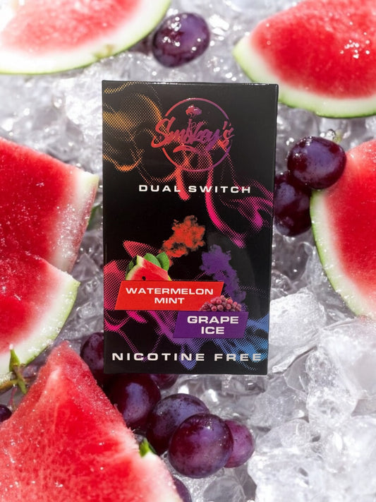 Dual Switch Watermelon Mint & Grape Ice